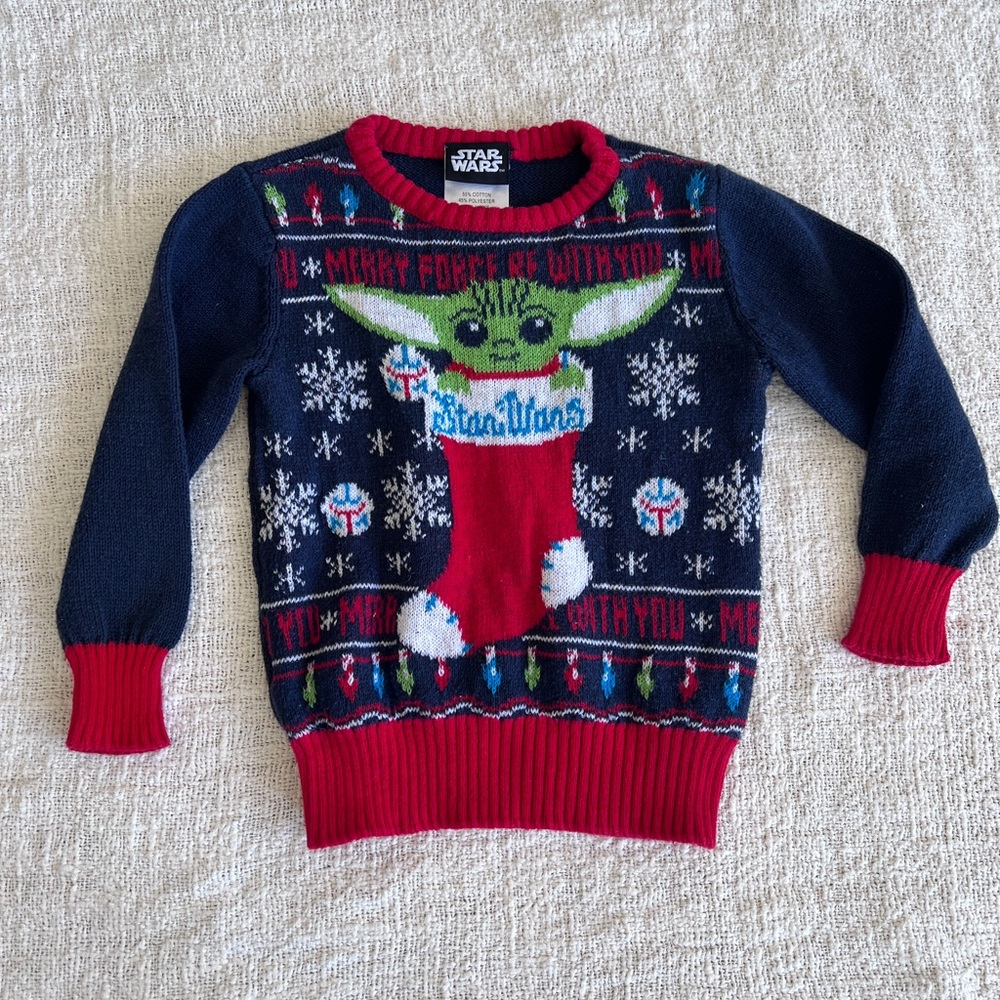 Star Wars The Child Yoda Holiday Christmas Sweater